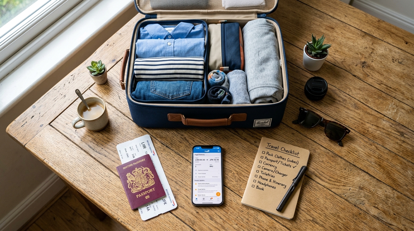 Checklist Completo para Não Esquecer Nada Antes da Viagem