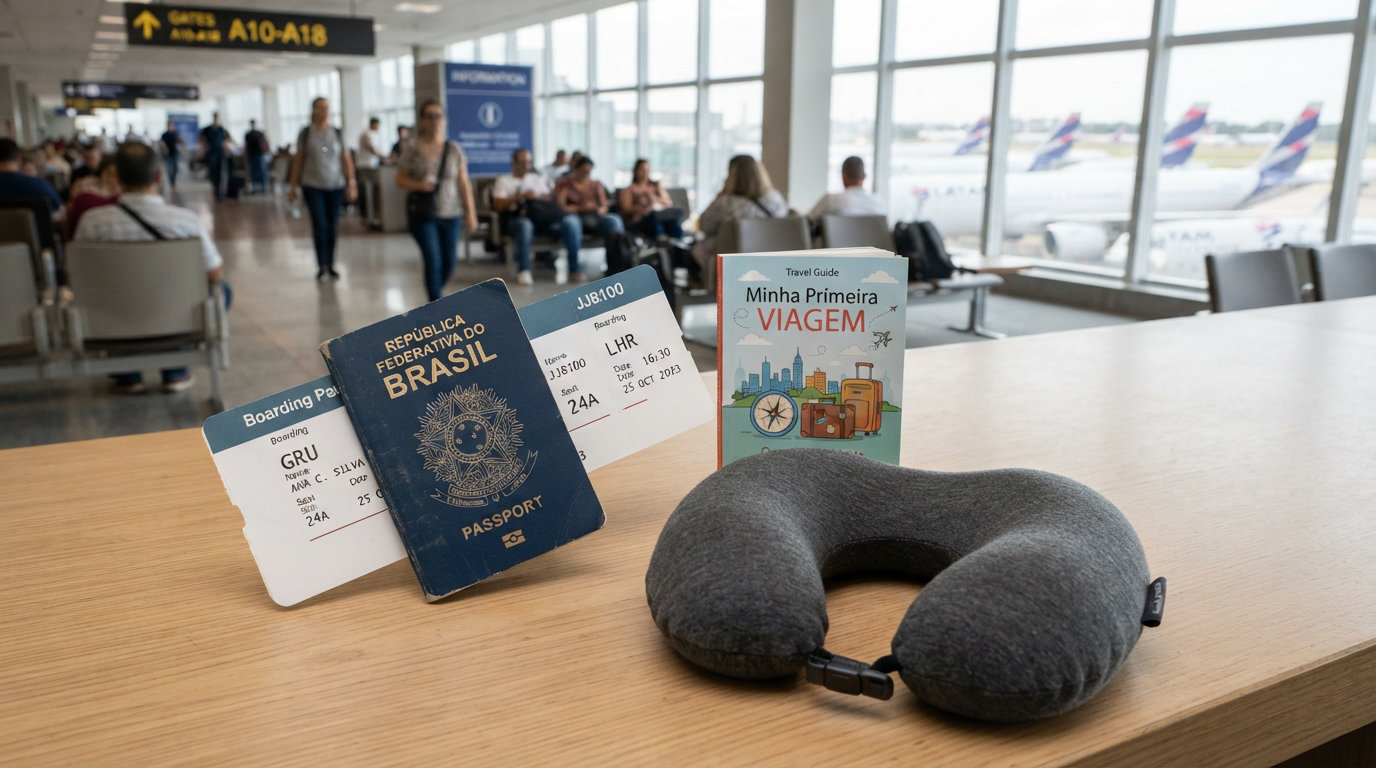 Guia Completo para Sua Primeira Viagem de Avião