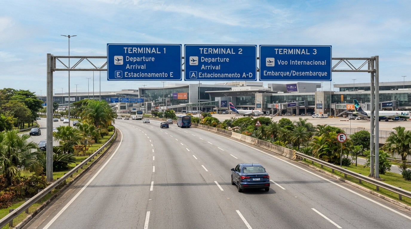 Guia Prático dos Terminais do Aeroporto de Guarulhos