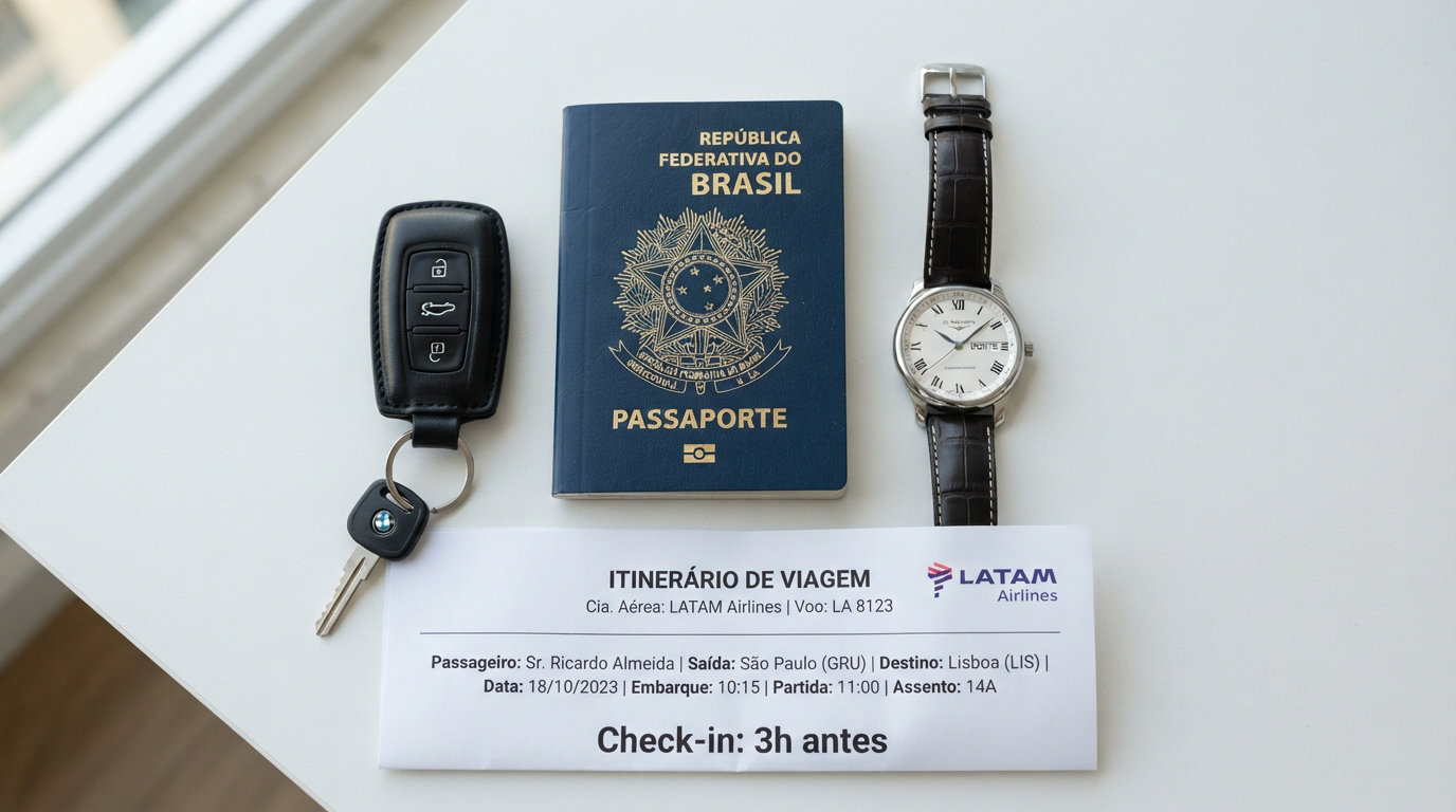 O Que Verificar Antes de Sair de Casa para o Aeroporto