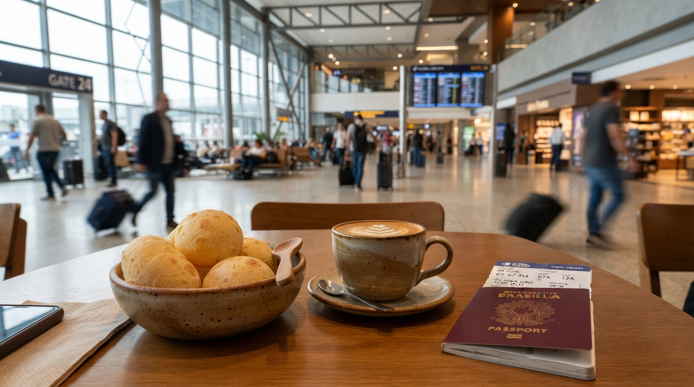 Onde Comer no Aeroporto de Guarulhos Antes do Embarque